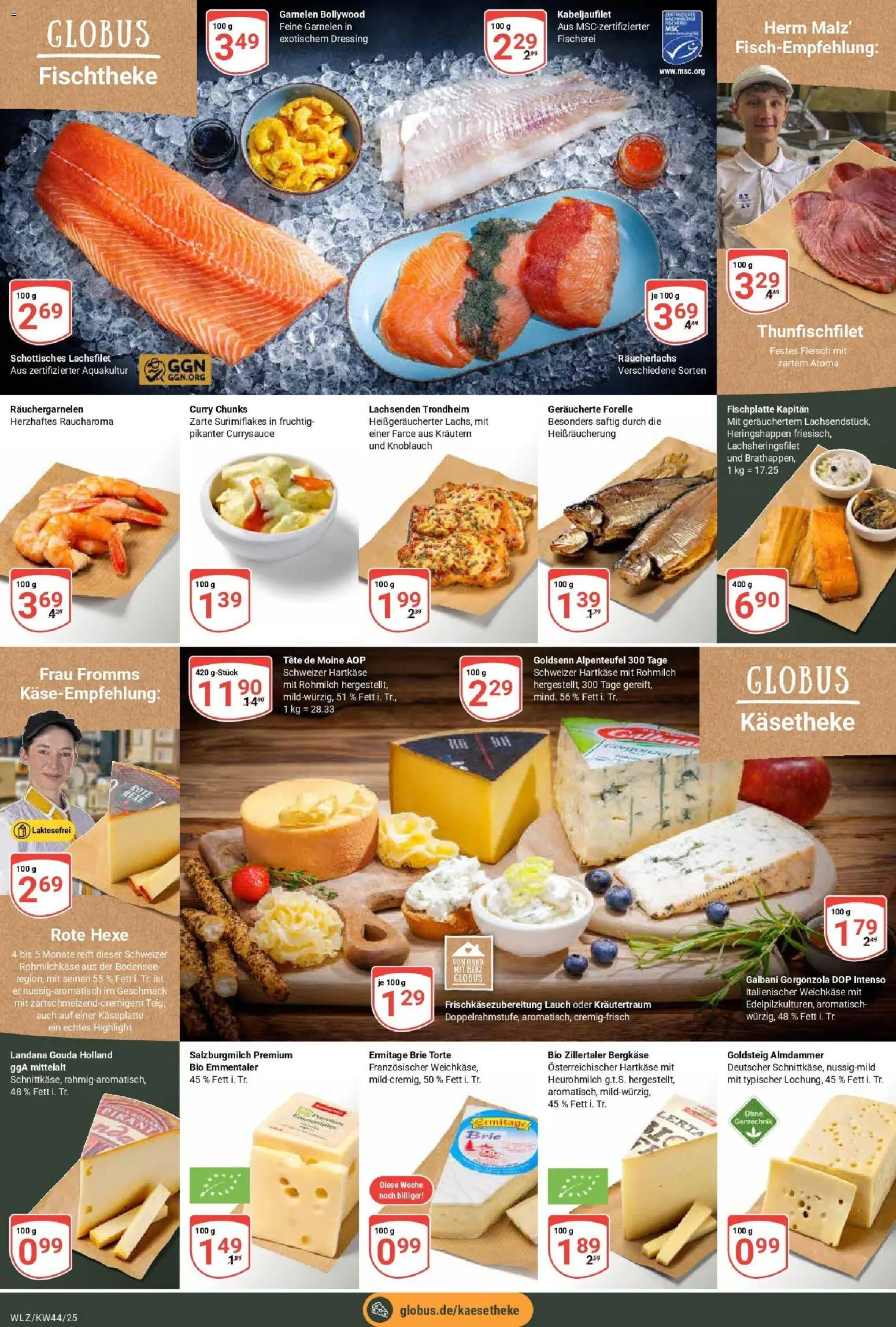Globus prospekt Weischlitz	 – gültig ab 26.10.2025 | Seite: 11 | Produkte: Gouda, Räucherlachs, Knoblauch, Fleisch