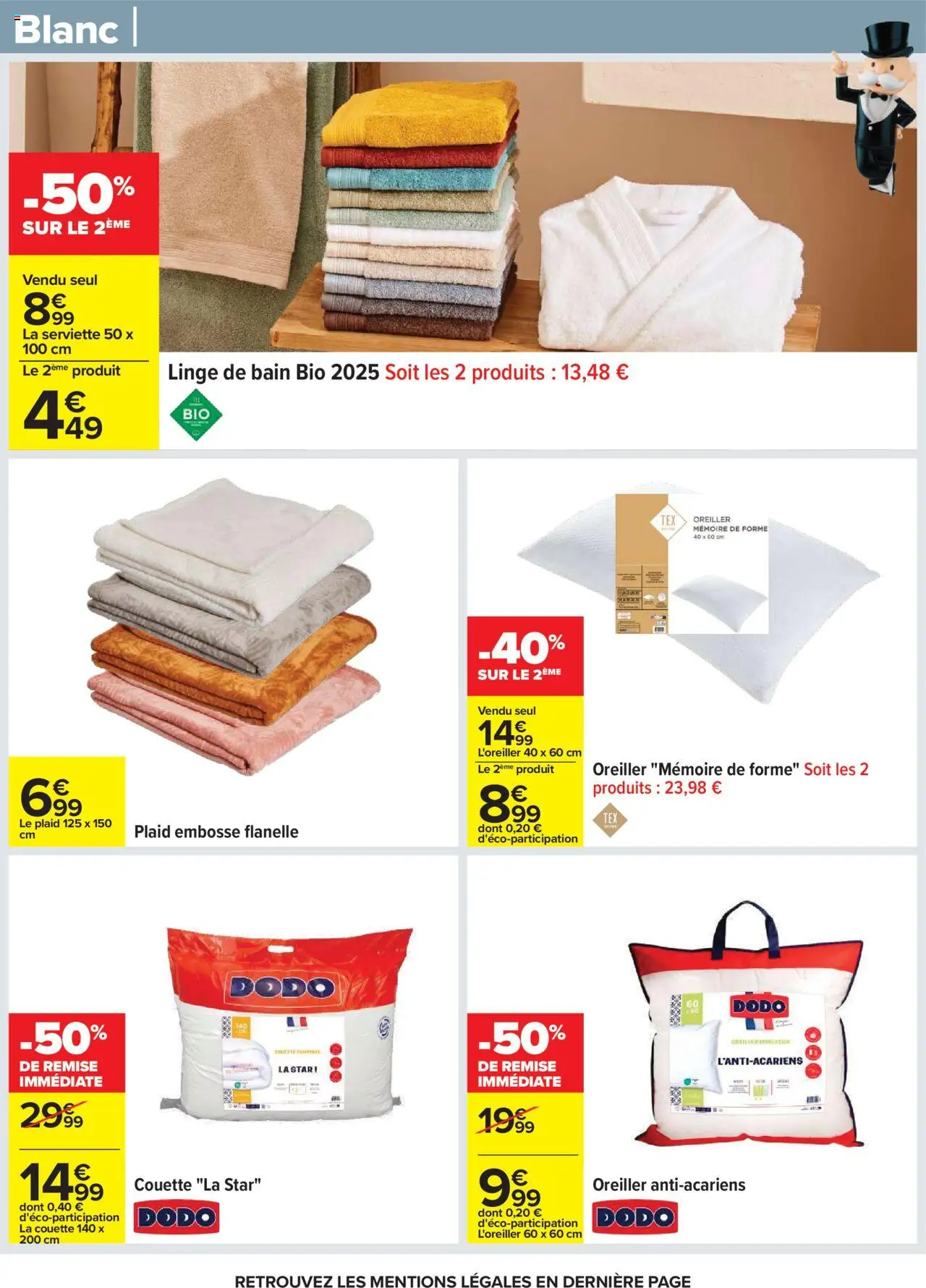  | Page: 67 | Produits: Oreiller, La couette, Couette