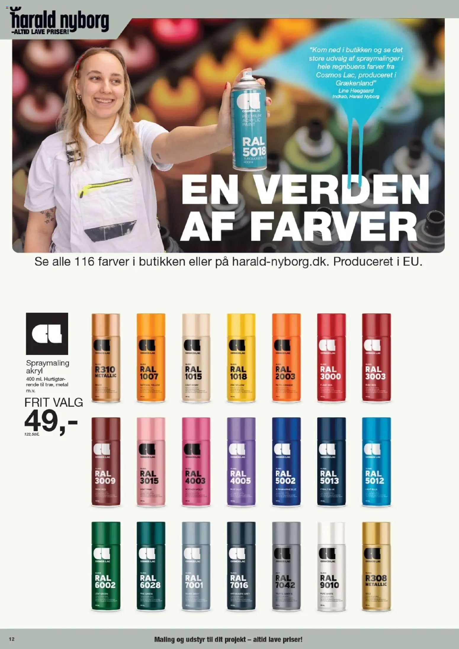 Harald Nyborg tilbudsavis – gyldig fra 02.04.2026 | Side: 12 | Produkter: Maling