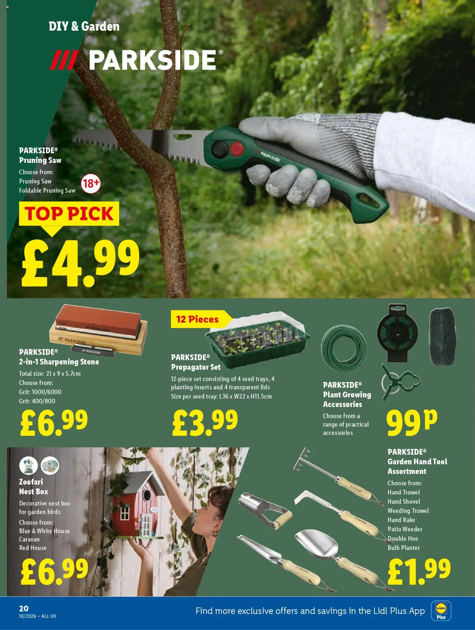 {H1} | Page: 20 | Products: Hand trowel, Box, Planter, Propagator