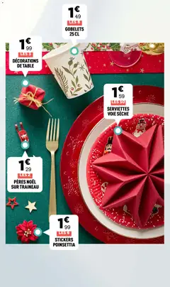Centrakor - Prévisualisation de Centrakor Fêtes réussies + tables de réveillons valide à partir de 08.12.2025 | Page: 14 | Produits: Poinsettia, Table