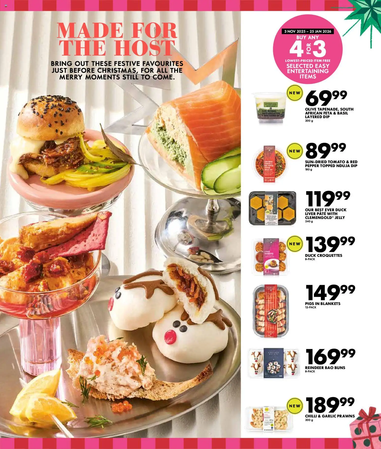 New Woolworths catalogue – valid from 08.12.2025 | Page: 3 | Products: Buns, Pepper, Garlic, Chilli