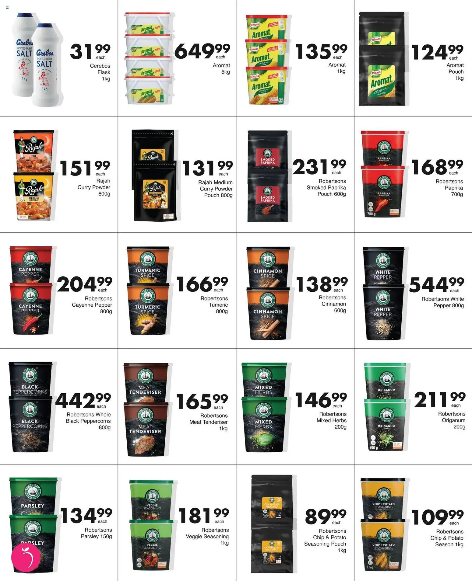 New Save catalogue – valid from 02.03.2026 | Page: 13 | Products: Parsley, Table, Flask, Curry powder