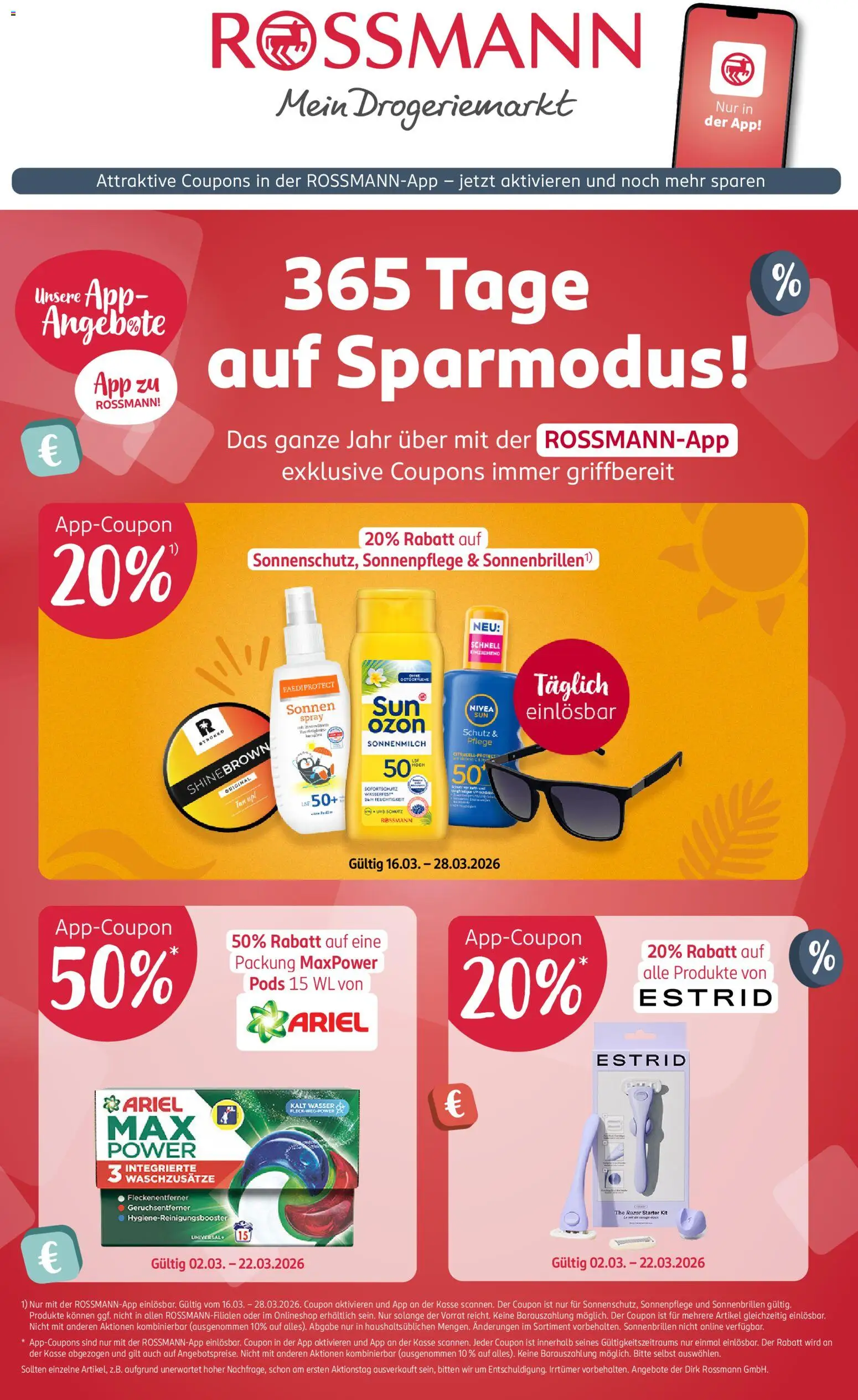 Rossmann Centaur – gültig ab 16.03.2026 | Seite: 1