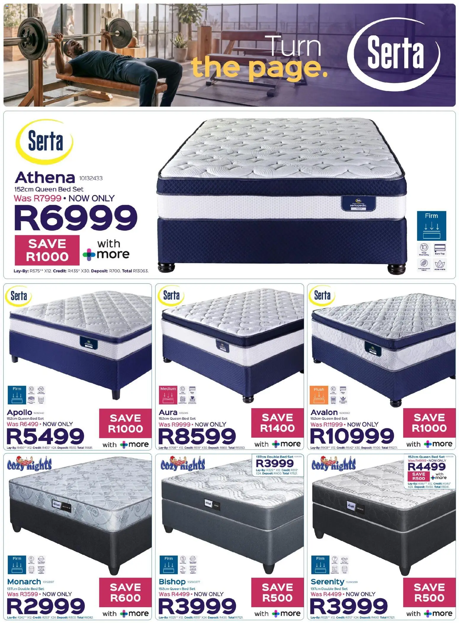 New Sleepmasters Specials catalogue – valid from 19.03.2026 | Page: 8 | Products: Double bed, Queen bed, Bed