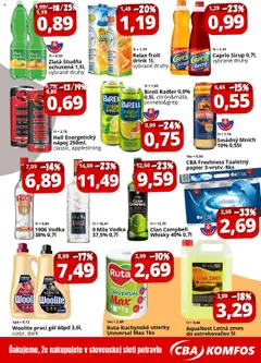 CBA Komfos Super ceny │ platný od 01.08.2025 | Strana: 4