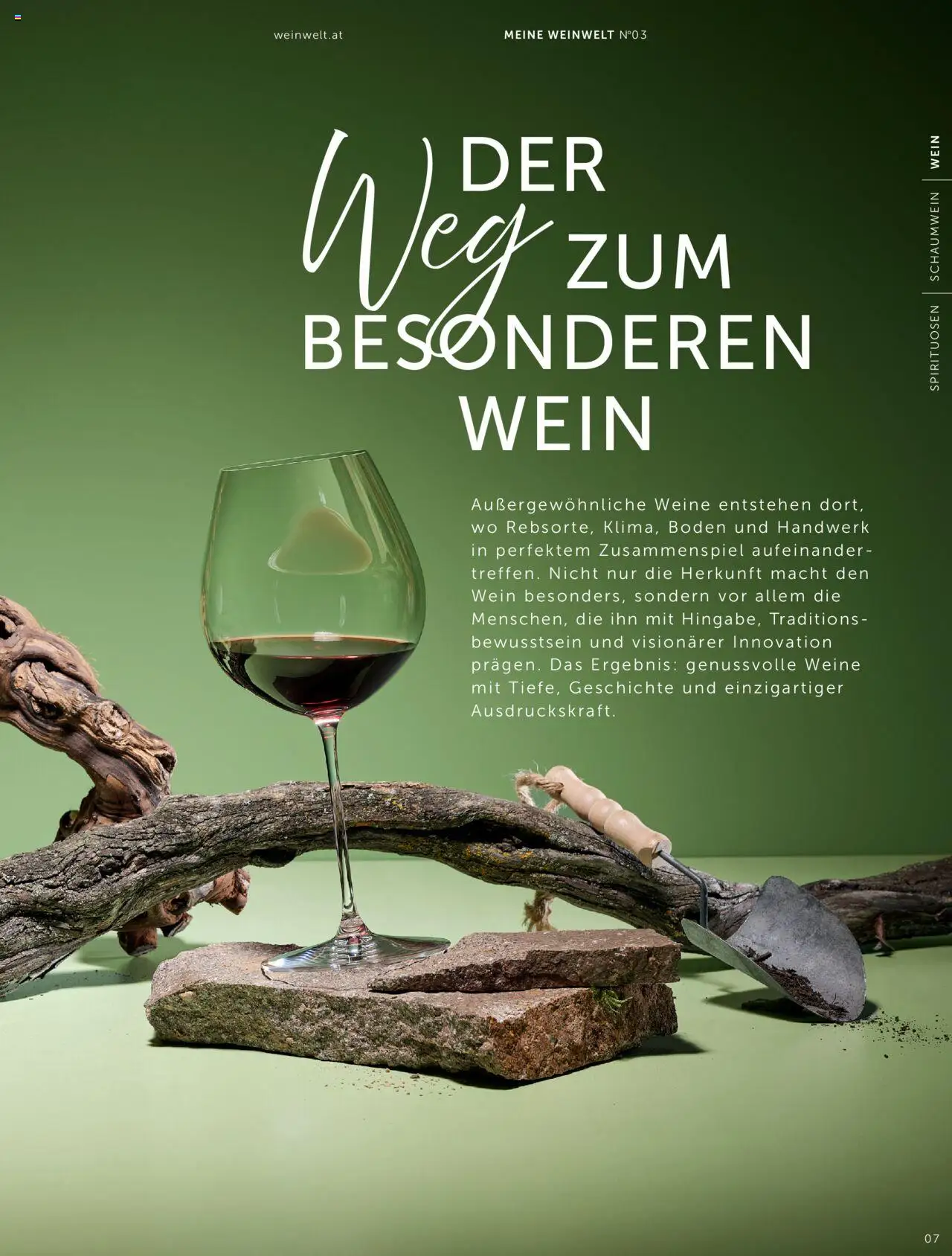 Interspar Weinwelt Magazin Ausgabe Herbst gültig ab 10.09.2025 | Seite: 7 | Produkte: Wein