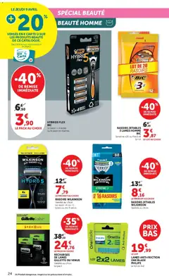 Hyper U - Prévisualisation de Hyper U - La beauté à prix bas valide à partir de 08.04.2026 | Page: 24