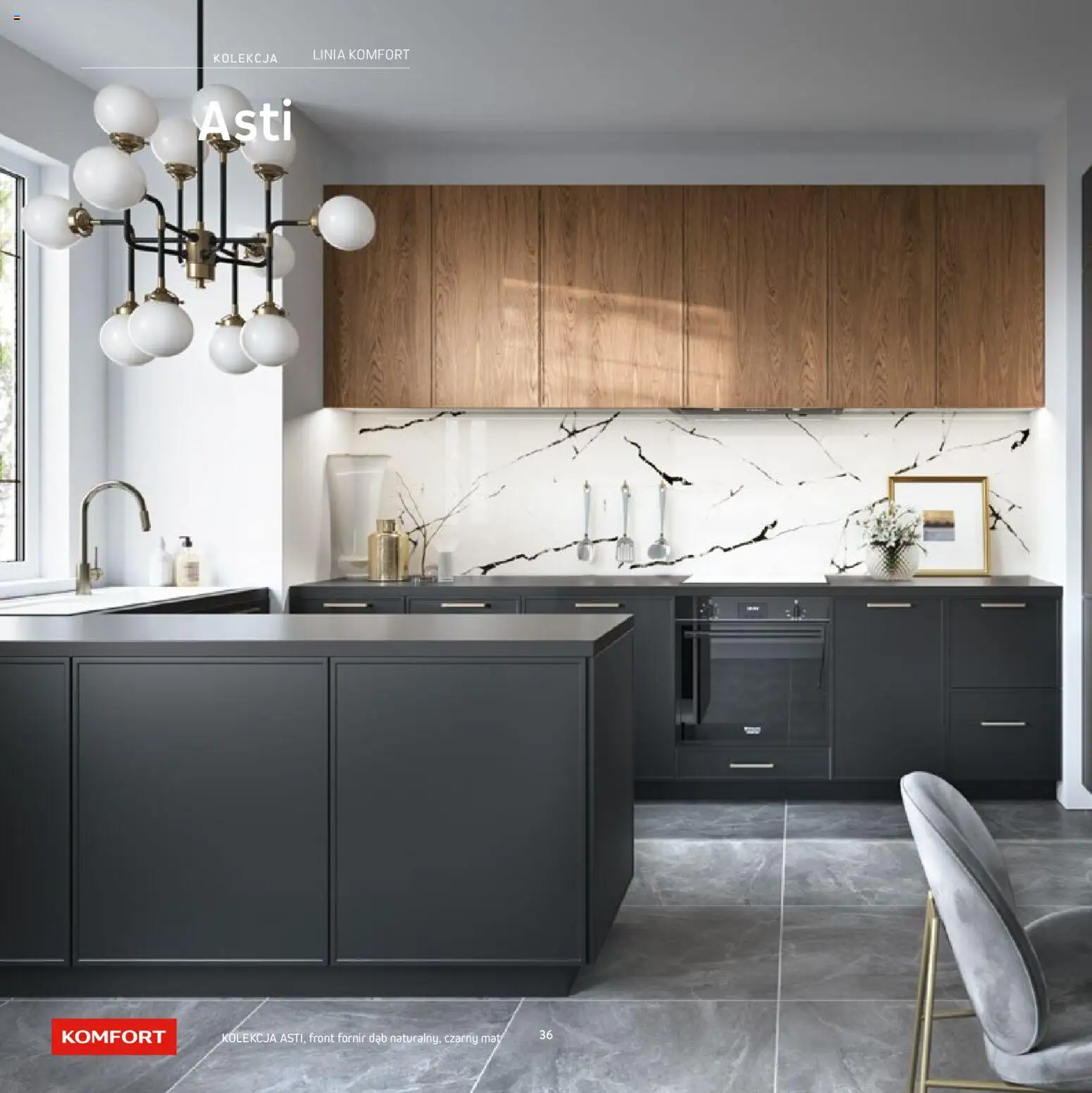 Komfort Gazetka - Katalog kuchnie od 15.12.2025 | Strona: 36