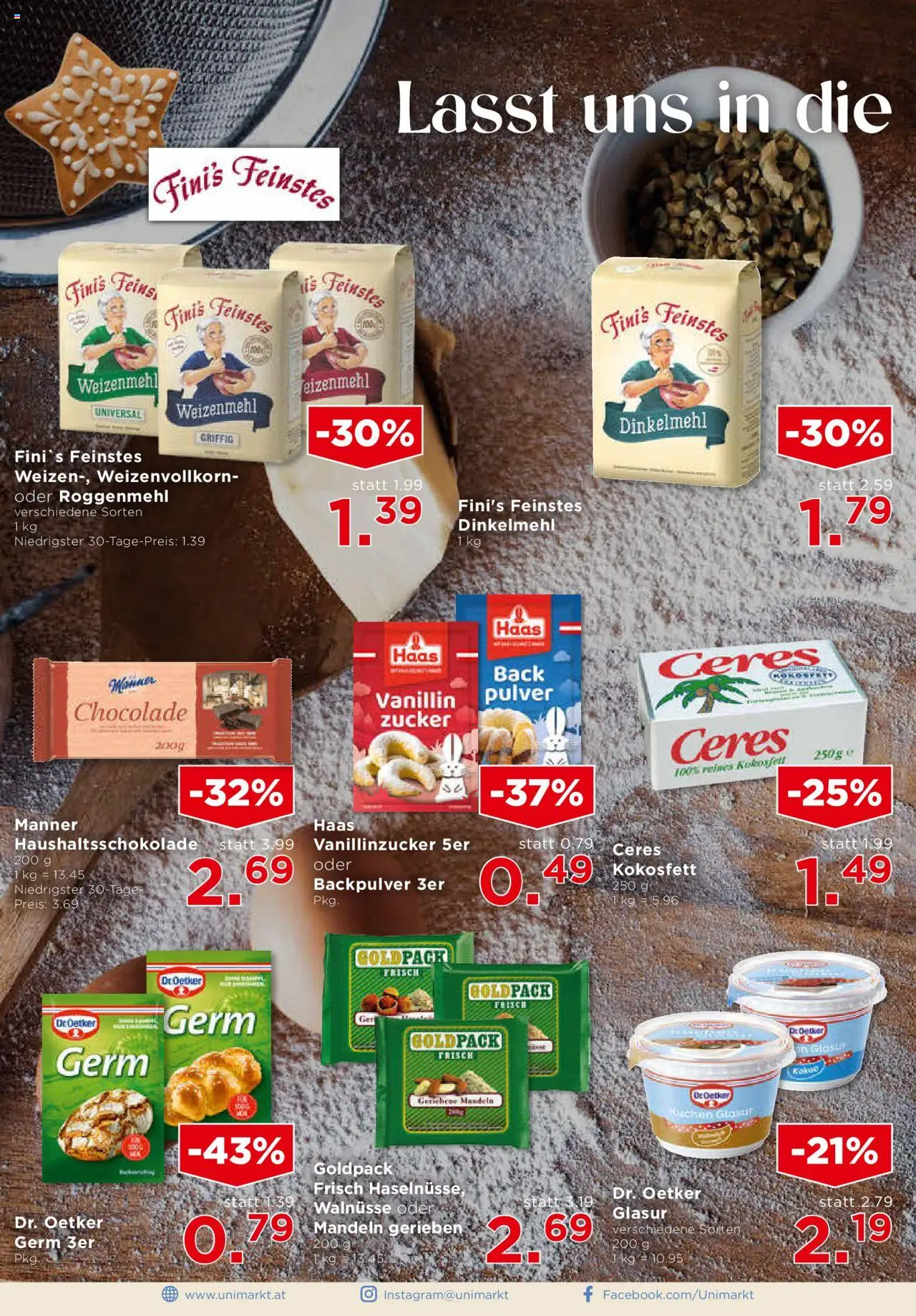 Unimarkt Flugblatt gültig ab 08.10.2025 | Seite: 4 | Produkte: Zucker