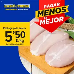 Vista previa Cash Fresh folleto válido desde el 04.07.2025