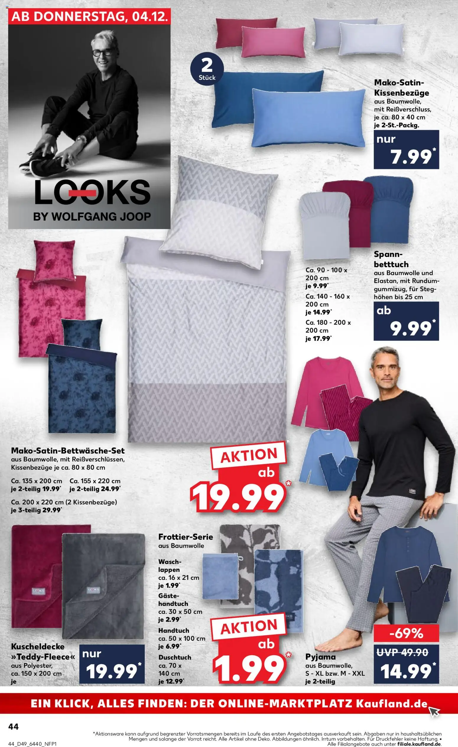 Kaufland prospekt Hannover	 – gültig ab 04.12.2025 | Seite: 44 | Produkte: Pyjama
