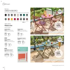  | Page: 122 | Produits: Olive, Chaise pliante, Chaise, Table pliante