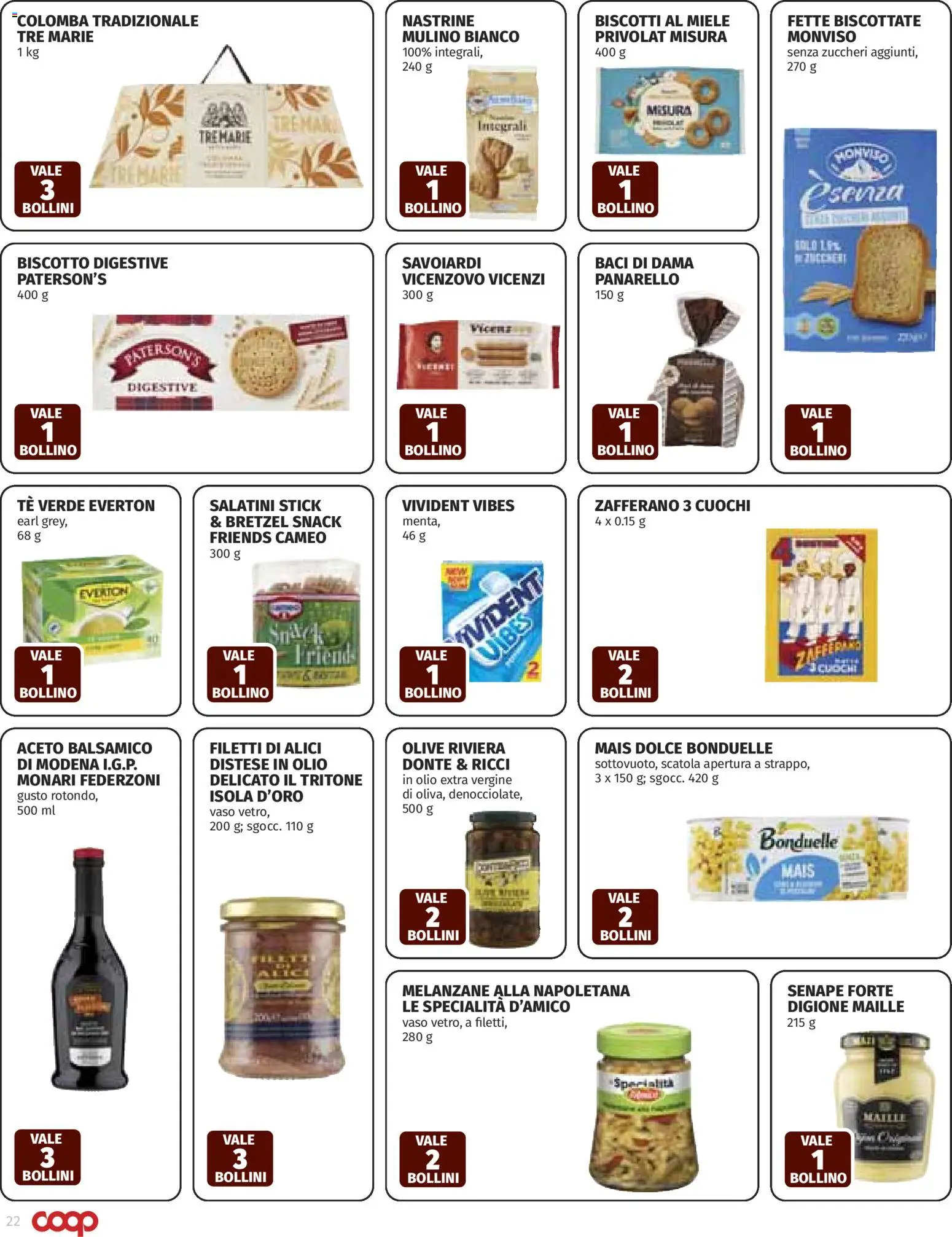Volantino COOP del 26.03.2026 | Pagina: 22 | Prodotti: Olio, Olive, Olio extra vergine, Scatola