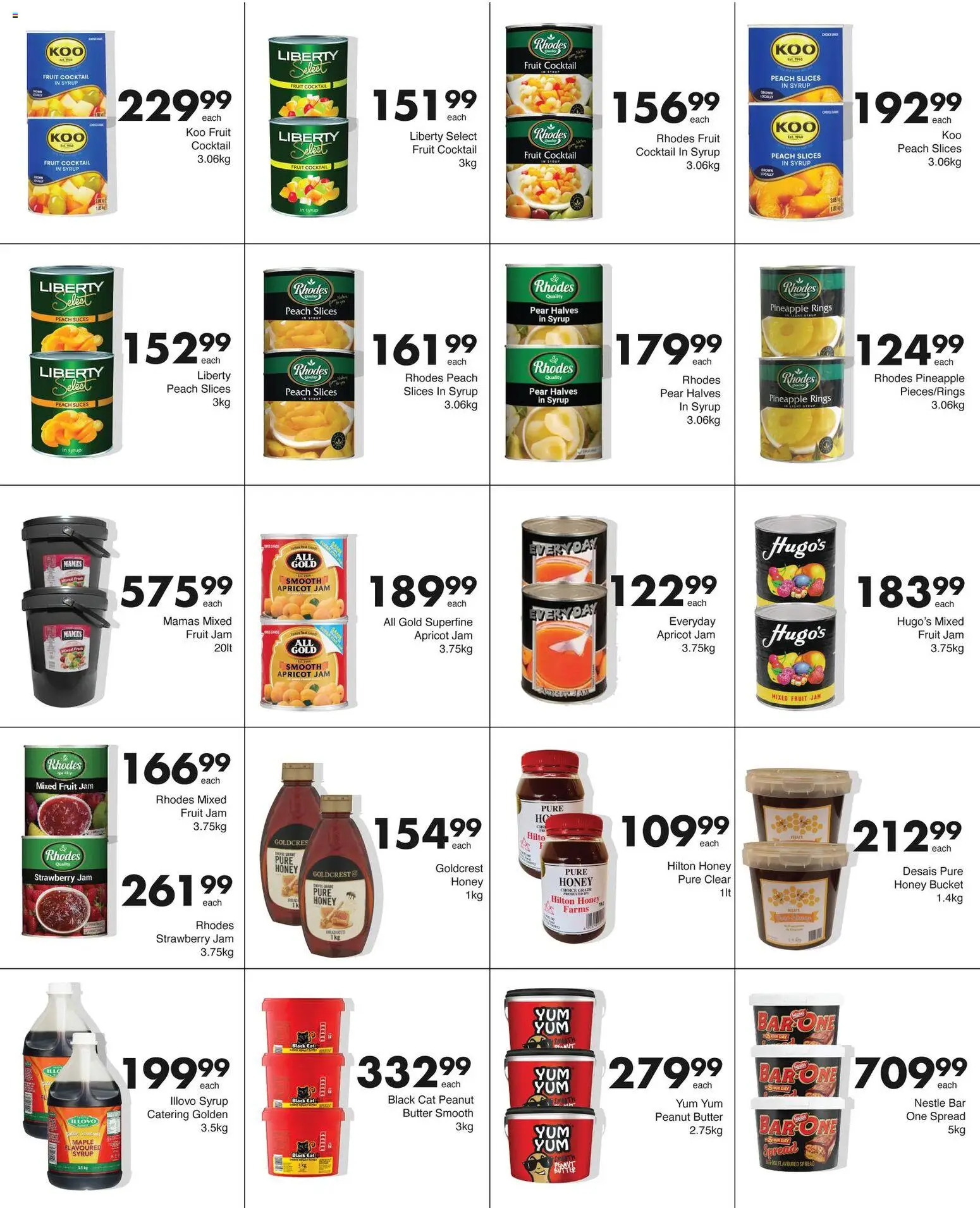 New Save catalogue – valid from 23.03.2026 | Page: 6 | Products: Butter, Peanut butter, Fruit, Peach