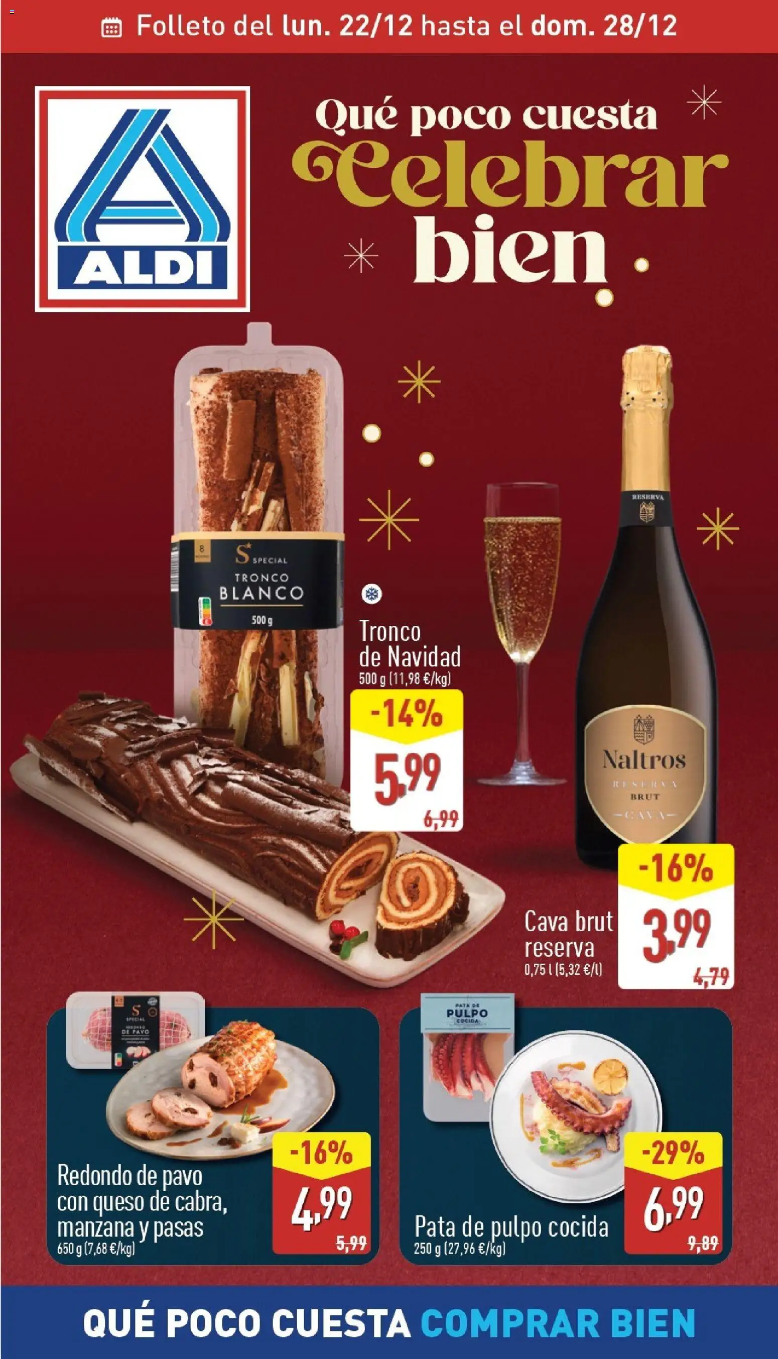Aldi folleto Península │ válido desde el 22.12.2025 | Página: 1 | Productos: Queso, Manzana
