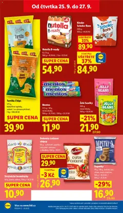Strážnické brambůrky, 60 g, jemně solené od 25.09.2025 | Strana: 28