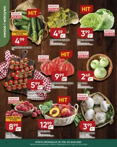 Chata Polska Gazetka od 17.06.2025 | Strona: 6 | Produkty: Nektarynka, Pieczarki, Pieczarki białe, Owoce