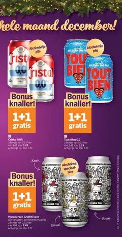 Albert Heijn folder - Voorbeeld van een folder van Albert Heijn, geldig van 01.12.2025 | Pagina: 5 | Producten: Bier, Alcohol, Kan
