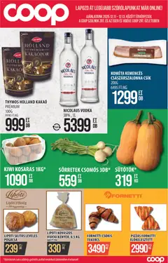COOP Szolnok Akciós újság - amely érvényes a következő dátumtól: 11.12.2025