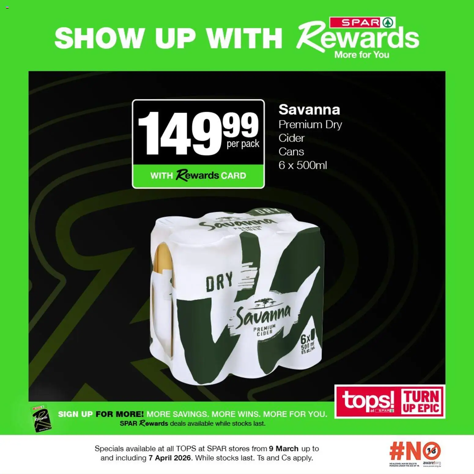 New Tops at Spar catalogue – valid from 09.03.2026 | Page: 14 | Products: Cider