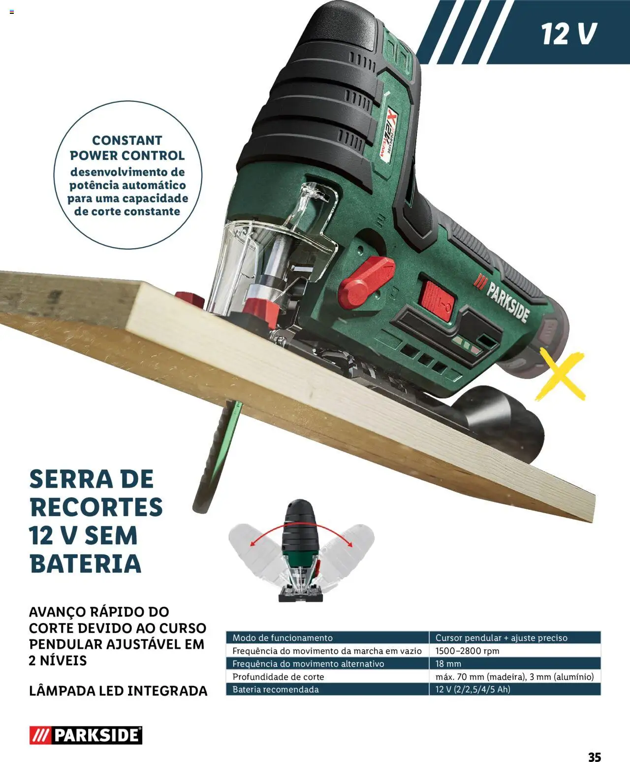 Lidl Baterias E Ferramentas │ válido de 02.02.2023 | Página: 35