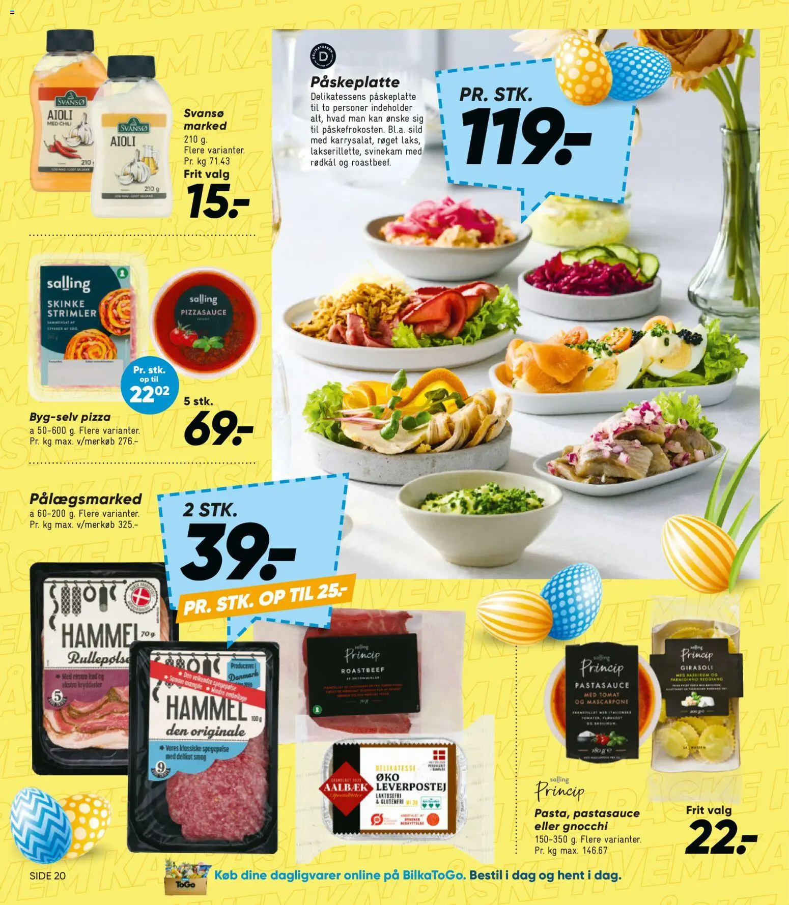 Bilka tilbudsavis – gyldig fra 20.03.2026 | Side: 22 | Produkter: Rødkål, Leverpostej, Sild, Pastasauce