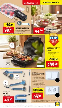 Lidl leták od 31.07.2025 | Strana: 33 | Produkty: Kontaktní gril, Svářečka, Gril, Kartáč