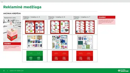 EUROVAISTINĖ leidinys galioja nuo 01.12.2025 | Puslapis: 12 | Prekių: Krepšys