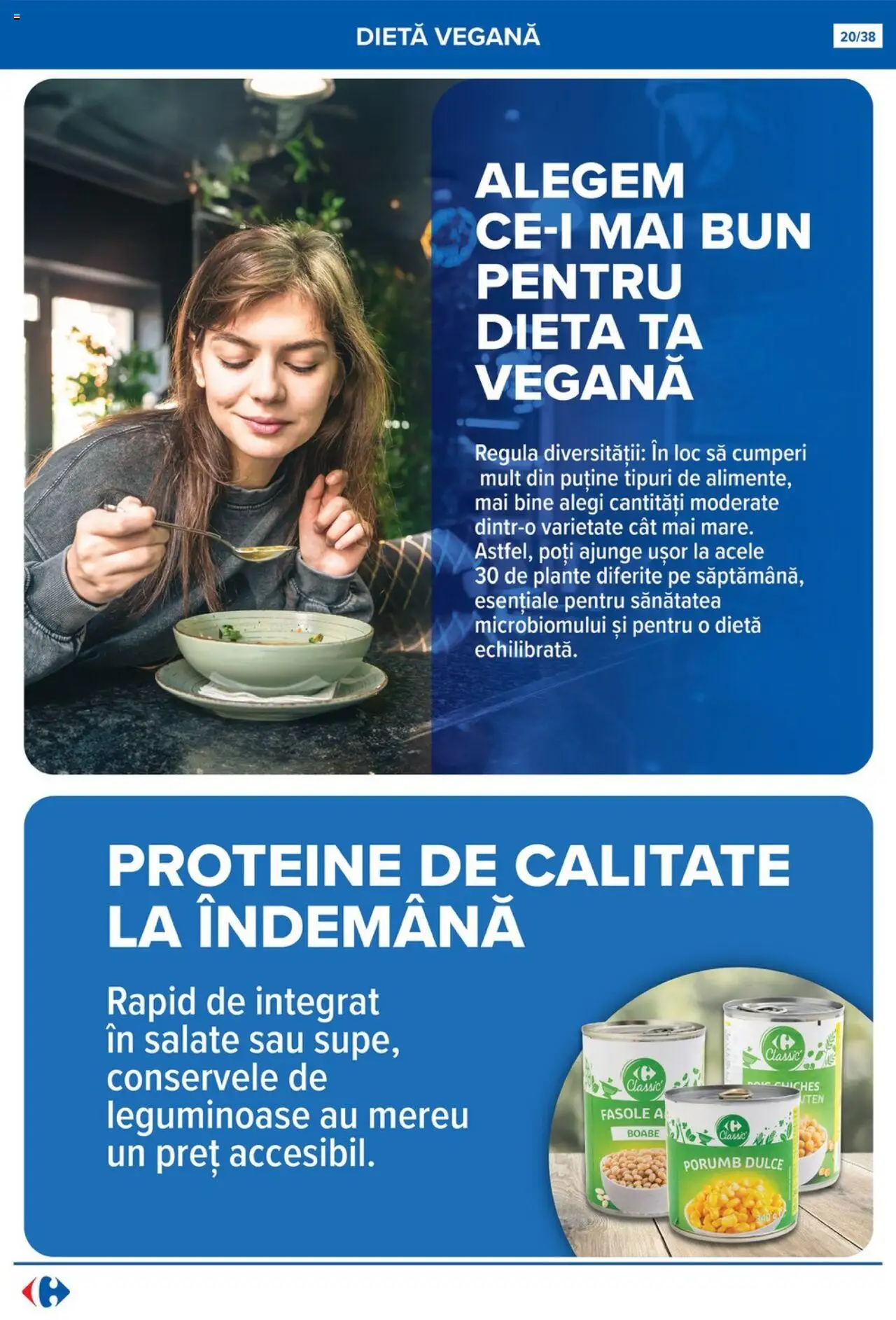 Noul catalog Carrefour – valabil de la 15.10.2025 | Pagină: 20 | Produse: Masaüstü kılıfı, Porumb