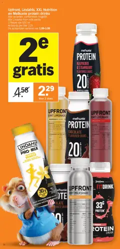 Lindahls PRO+ MILK Vanille, Milk drink with vanilla flavour, 30g protein - Voorbeeld van een folder van Albert Heijn, geldig van 20.10.2025 | Pagina: 10 | Producten: Fruit, Mango, Granaatappel, Melk