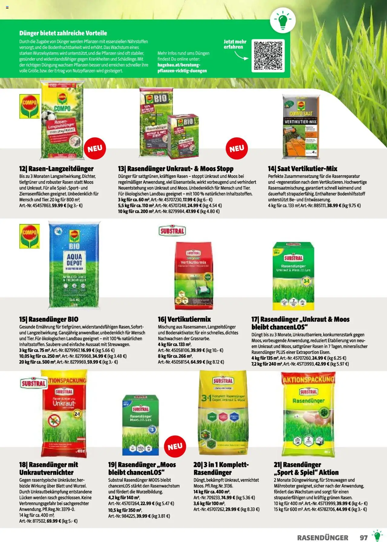 Hagebau Gartenkatalog 2025 gültig ab 05.03.2025 | Seite: 97 | Produkte: Spiel