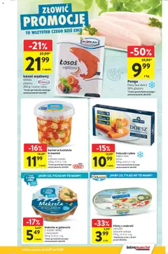 Intermarche Gazetka od 03.07.2025 | Strona: 17 | Produkty: Dorsz, Makrela, Łosoś, Paluszki
