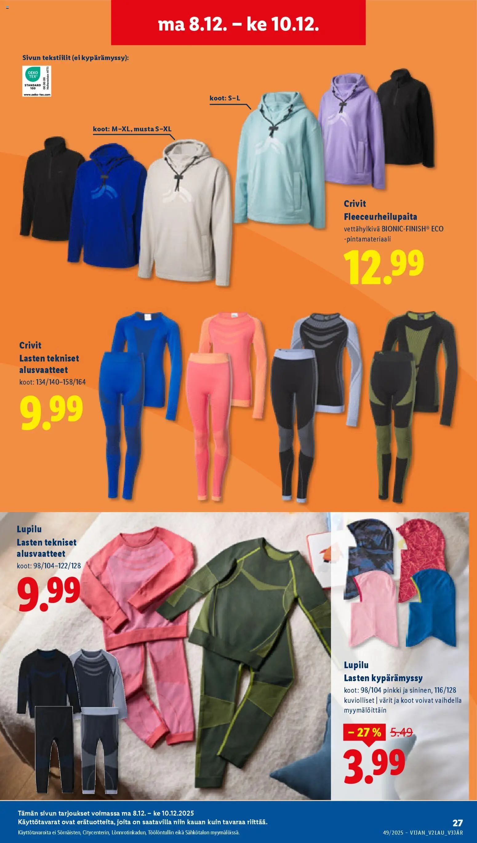 Lidl tarjoukset – voimassa 04.12.2025 alkaen | Sivu: 31