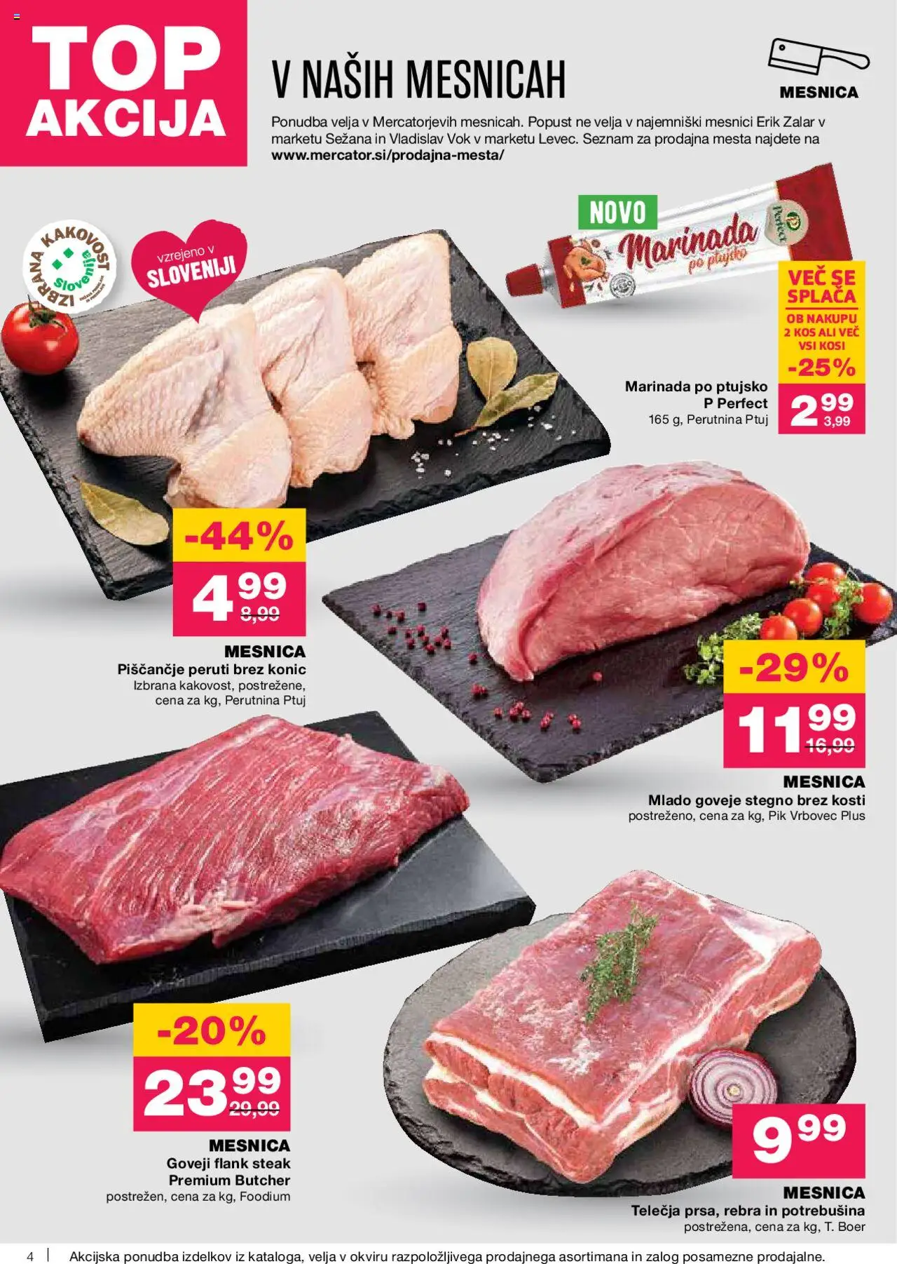 Mercator katalog │ velja od 21.08.2025 | Stran: 4 | Izdelki: Kos