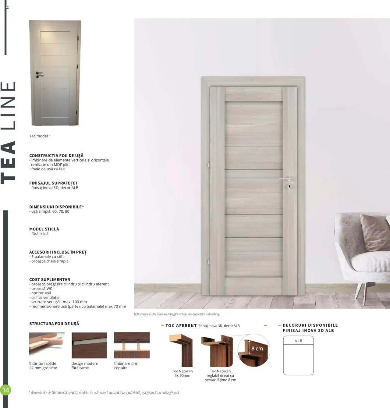 Noul catalog Proges – valabil de la 01.08.2025 | Pagină: 14 | Produse: Ușă