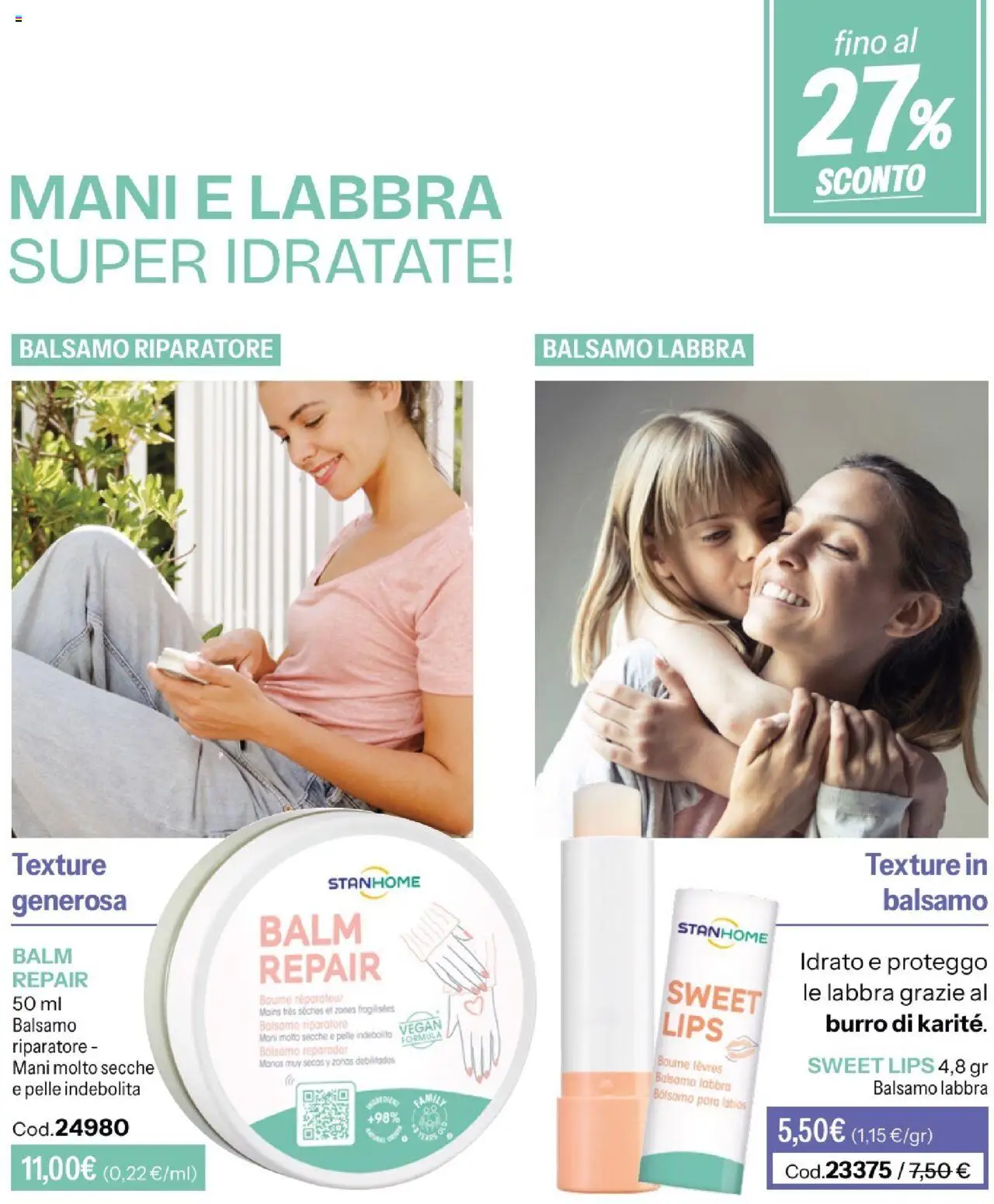 Volantino Stanhome del 30.09.2025 | Pagina: 107 | Prodotti: Balsamo, Burro