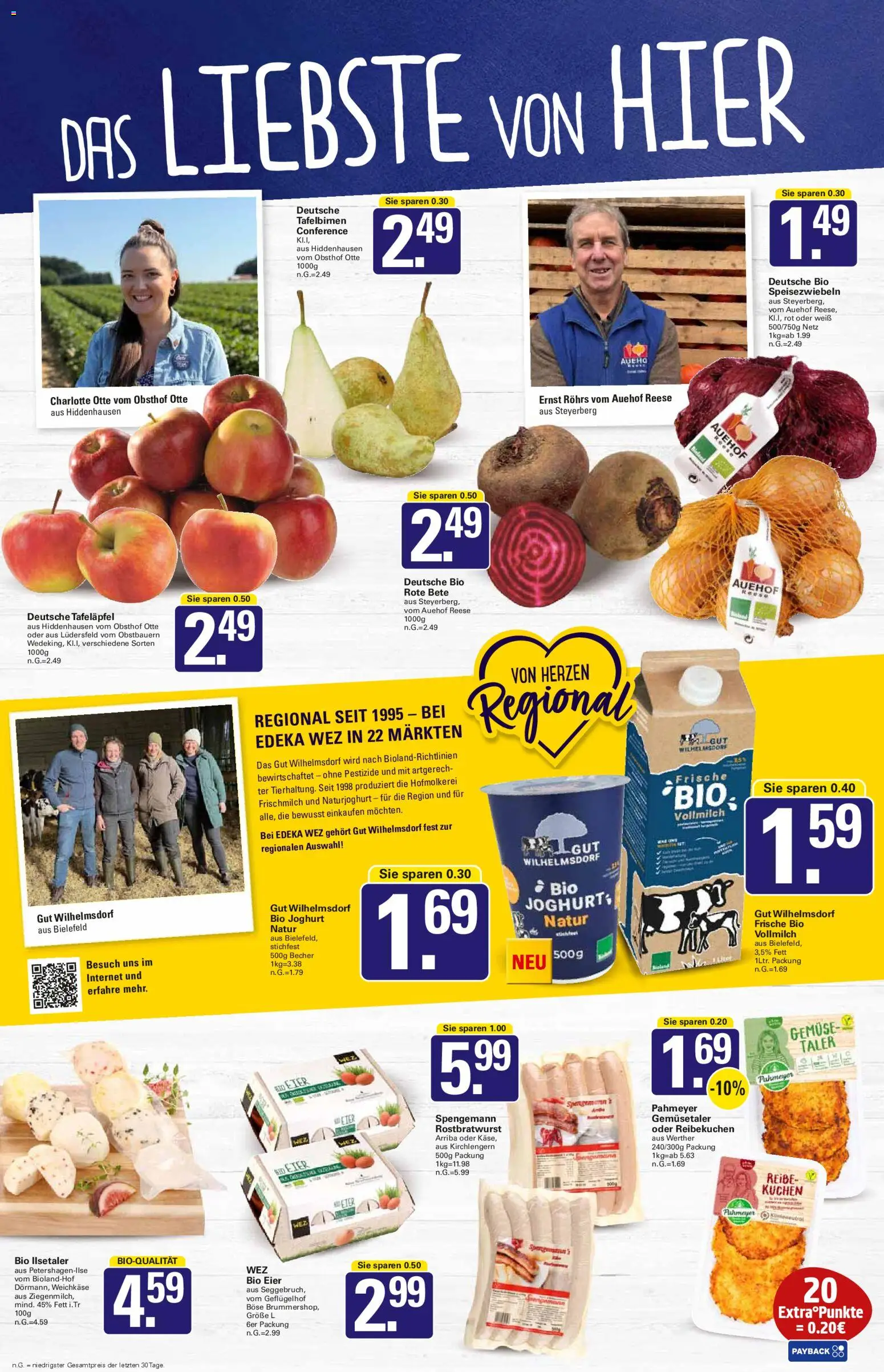 WEZ Prospekt 	 – gültig ab 13.04.2026 | Seite: 6 | Produkte: Joghurt, Eier, Kuchen