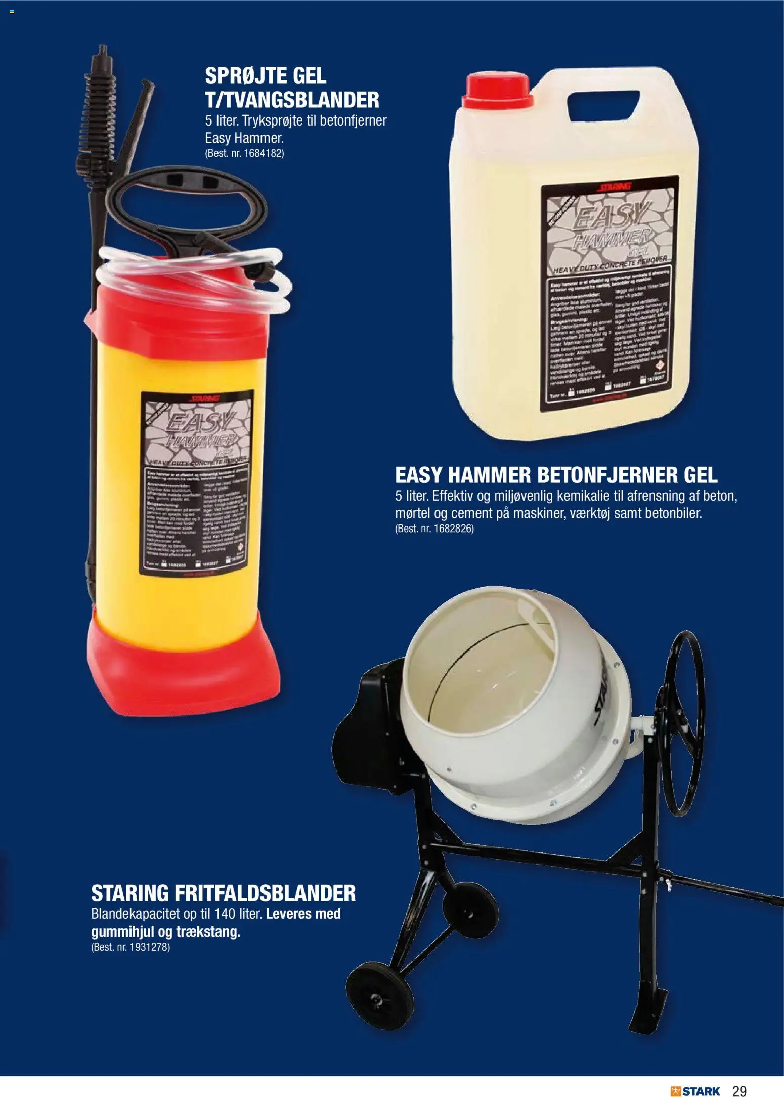 Stark tilbudsavis – gyldig fra 01.01.2026 | Side: 29 | Produkter: Hammer, Mørtel