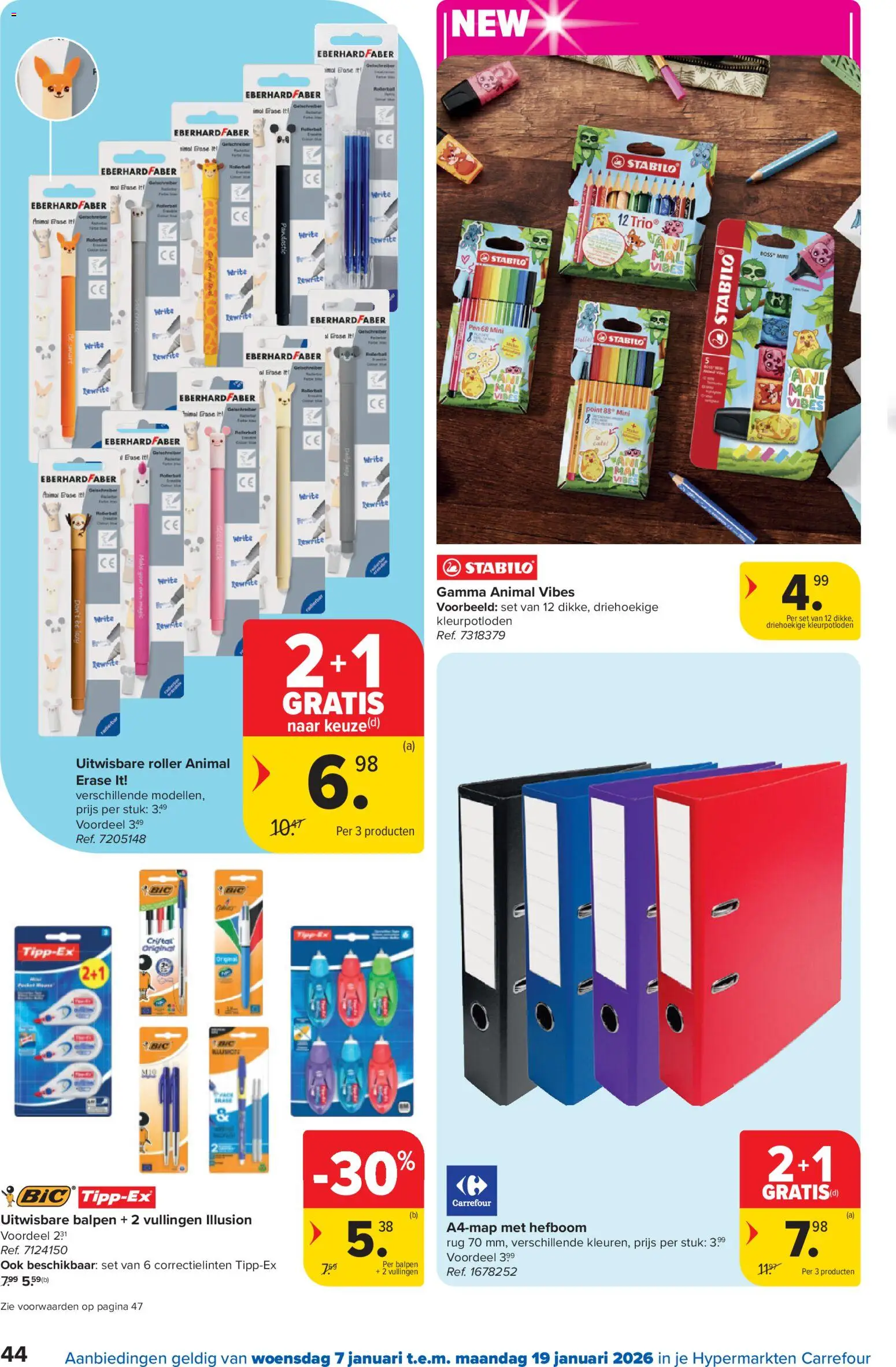 {H1} | Pagina: 44 | Producten: Pen, Kleurpotloden