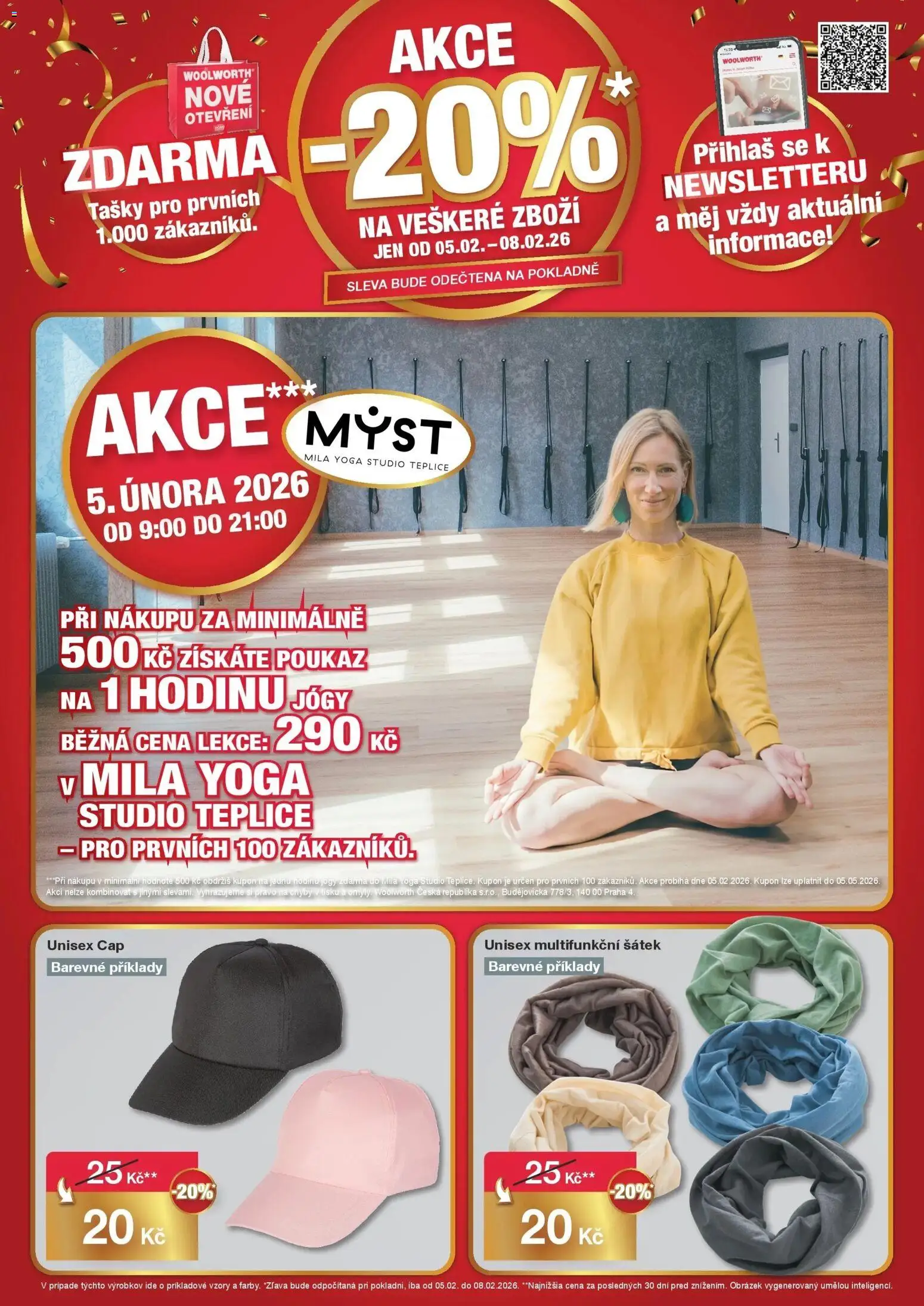 Woolworth leták od 05.02.2026 | Strana: 3 | Produkty: Šátek, Tašky, Mila