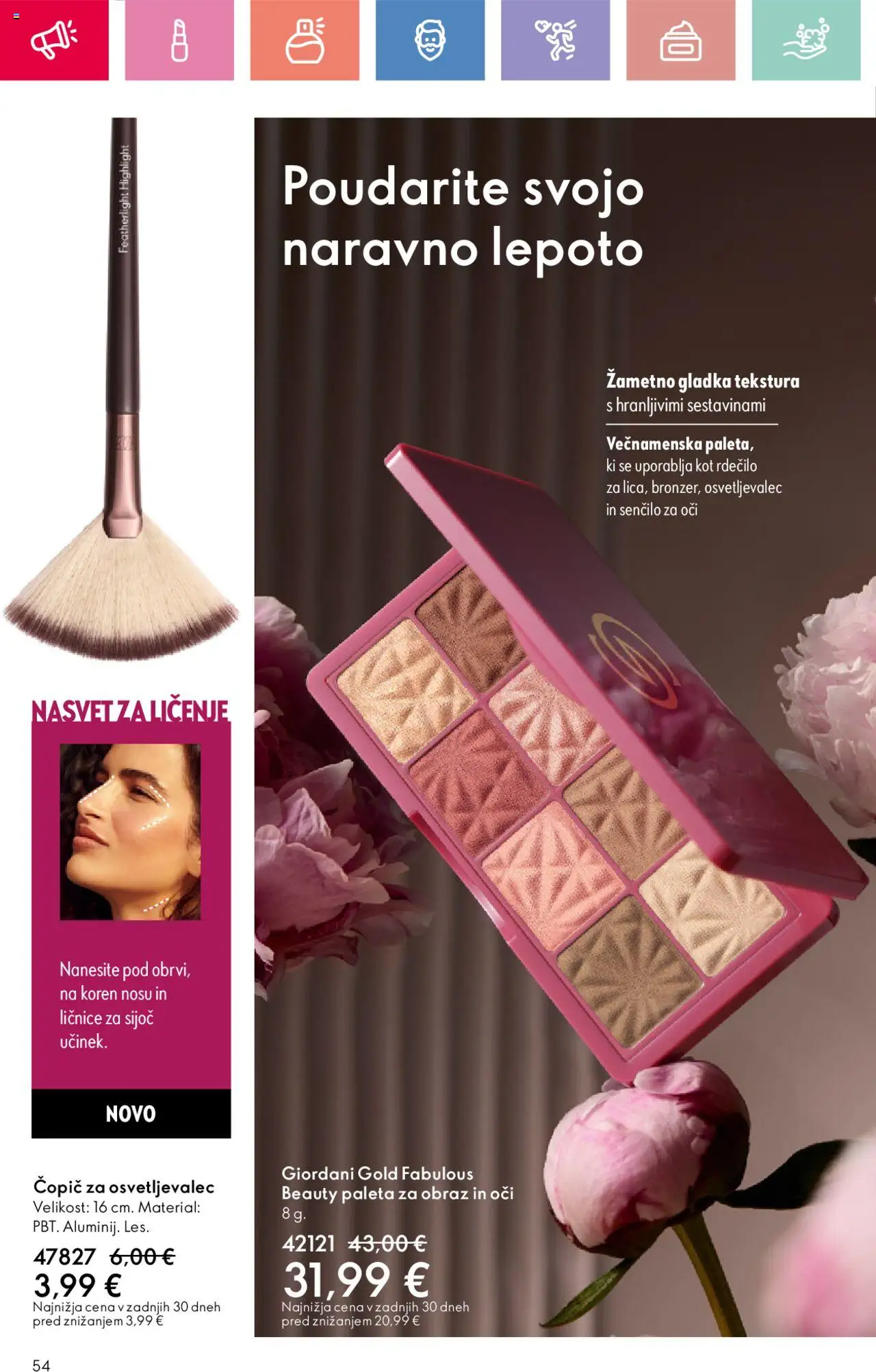 Oriflame katalog 12 │ velja od 24.08.2025 | Stran: 54 | Izdelki: Copic, Sencilo za oci, Senčilo