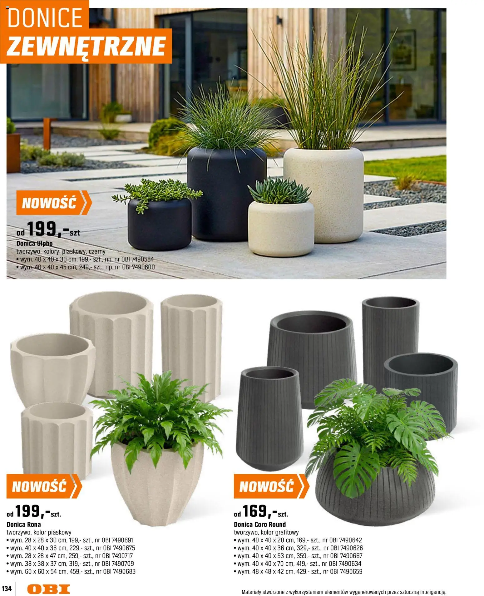 OBI gazetka - Ogród od 11.03.2026 | Strona: 134