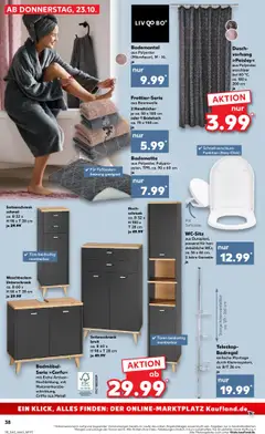 Bademantel, aus Polyester (Mikrofaser), M - XL je ab 23.10.2025 gültig | Seite: 38