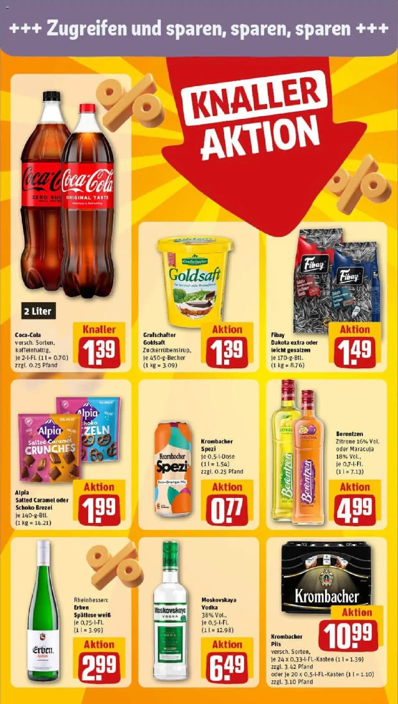 Rewe prospekt Iserlohn	 - gültig ab dem 20.07.2025 | Seite: 16 | Produkte: Pils, Zitrone, Krombacher, Berentzen