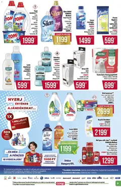 COOP - Abc & szuper / Alföld Pro-Coop Zrt. - amely érvényes a következő dátumtól: 19.03.2026 | Oldal: 9 | Termékek: Stift, Sampon, Szappan, Tusfürdő