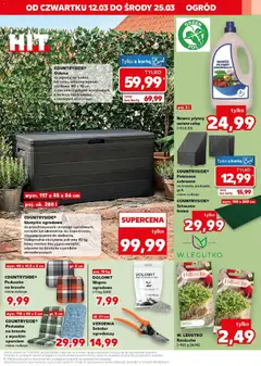 Pogląd oferty "Kaufland gazetka - Złap Okazje" - ważna od 12.03.2026 | Strona: 9 | Produkty: Karta, Rzeżucha, Poduszka, Krzesło