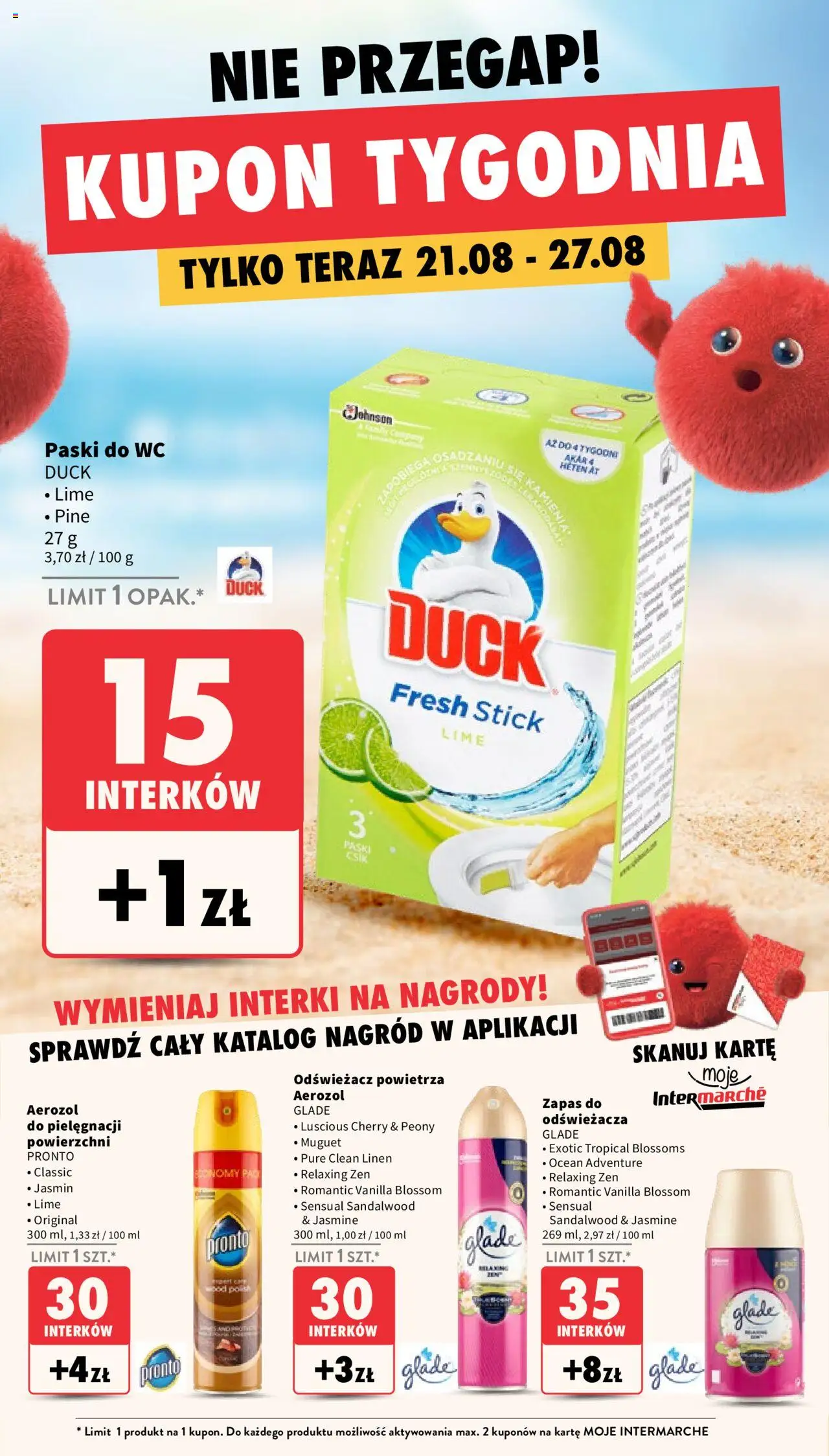 Intermarche Gazetka od 21.08.2025 | Strona: 35 | Produkty: Odświeżacz, Odświeżacz powietrza