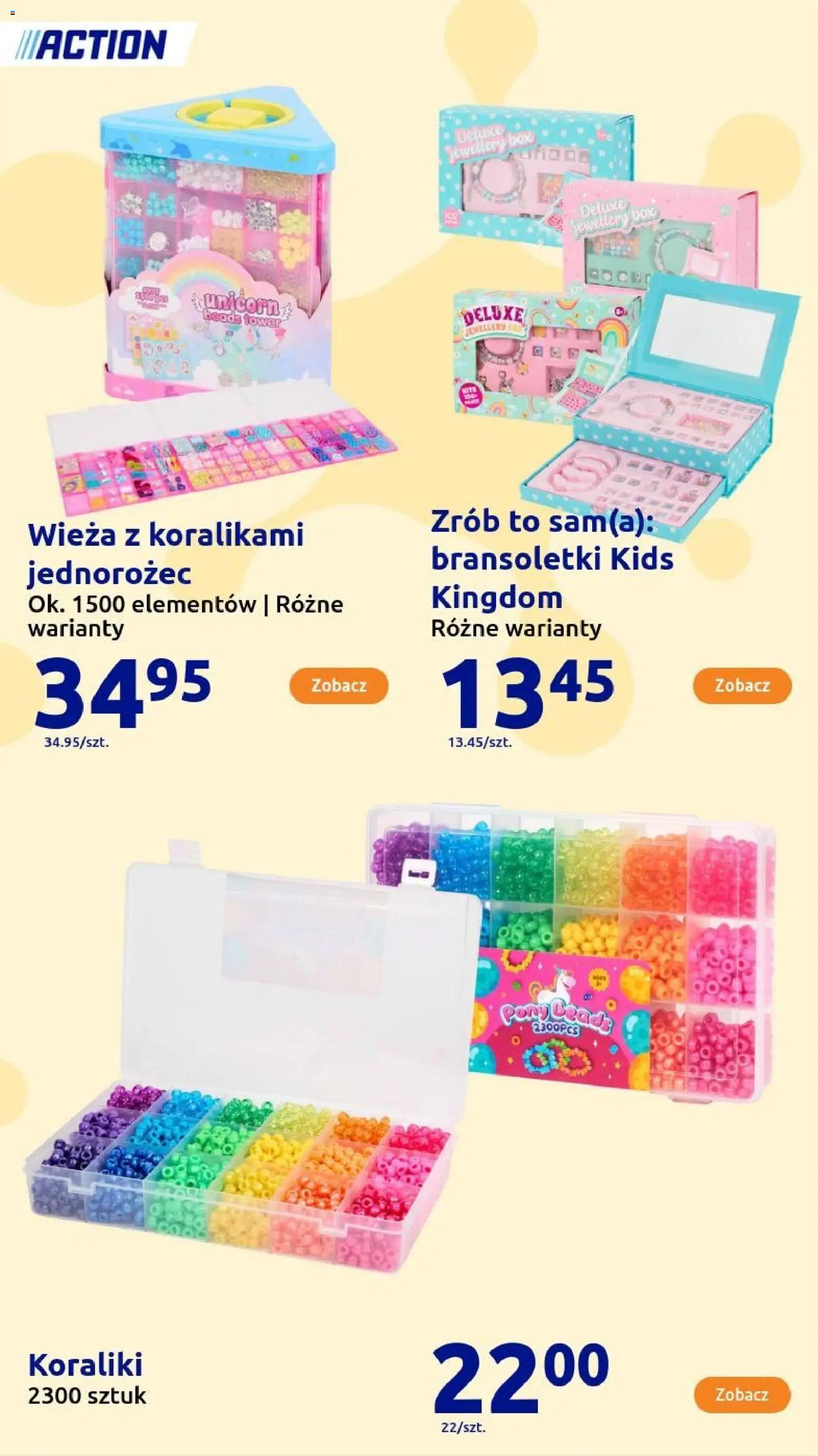 Action Gazetka - Presents od 22.10.2025 | Strona: 117 | Produkty: Jednorożec