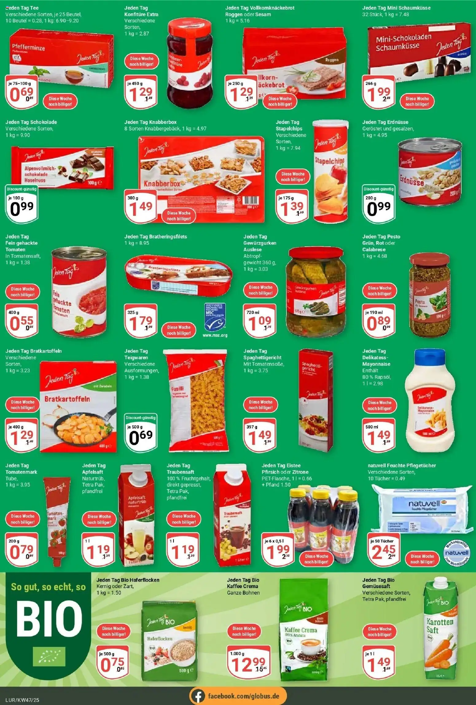 Globus prospekt Hamburg	 – gültig ab 17.11.2025 | Seite: 20 | Produkte: Erdnüsse, Schokolade, Pfirsich, Tee